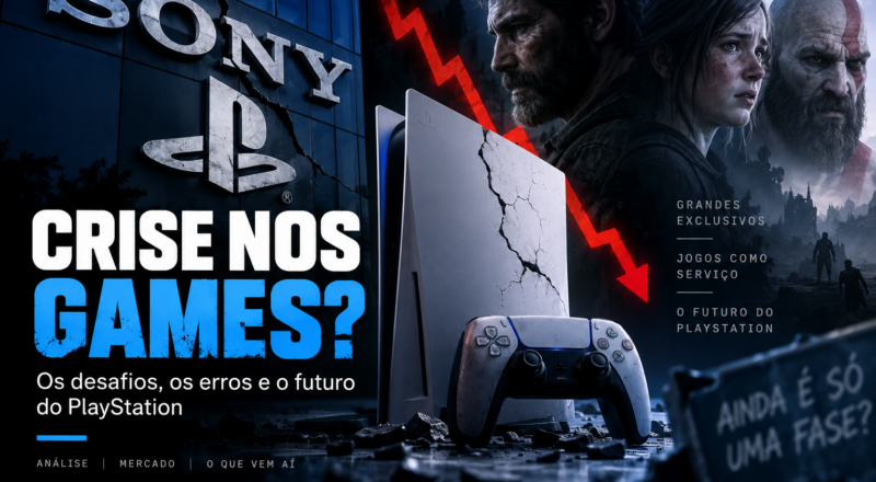Sony está entrando em uma crise nos games